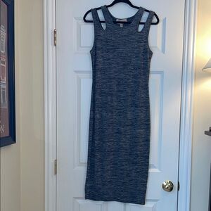 Philosophy Navy Sleeveless Midi Dress